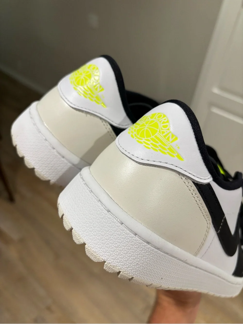 Nike Air Jordan 1 Low Golf ‘Phantom Volt’ Men’s Size 11 Cleats NEW! | DD9315-108